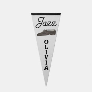 Jazz Dance Shoe Teacher Dancer Choreographer Pennant Flag
