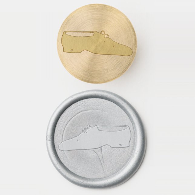 Jazz Dance Shoe Teacher Dancer Choreographer  Wax Seal Stamp (Stamped)