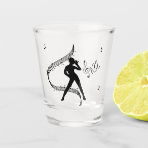 Jazz Dance Shot Glass