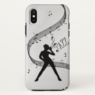 Jazz Dance Silver iPhone X Case