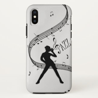 Jazz Dance Silver iPhone X Case