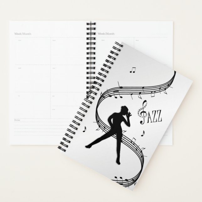 Jazz Dance Silver Planner (Display)