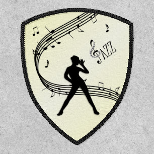 Jazz Dance Yellow Music Patch