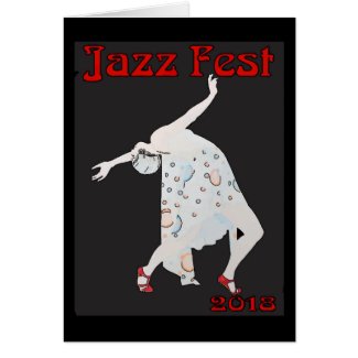 Jazz Dancer 2018 Card