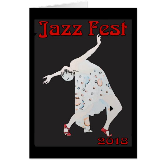 Jazz Dancer 2018 Cards (Front)