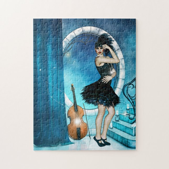 Jazz Dancer Jigsaw Puzzle (Vertical)