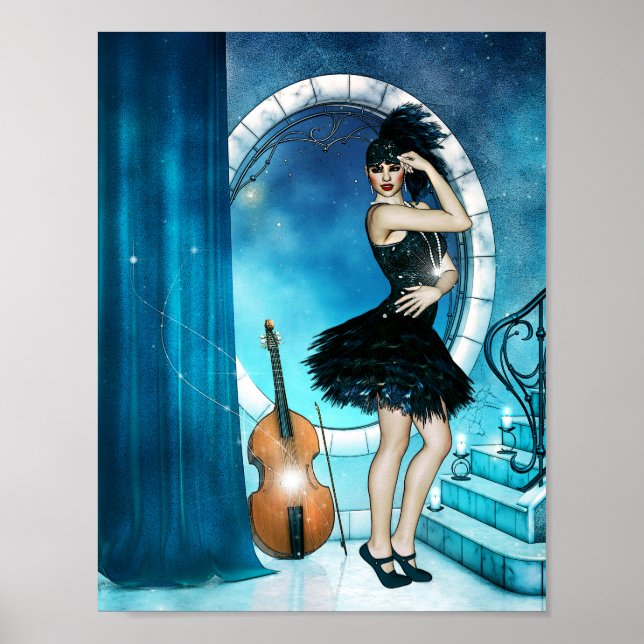 Jazz Dancer Poster (Front)