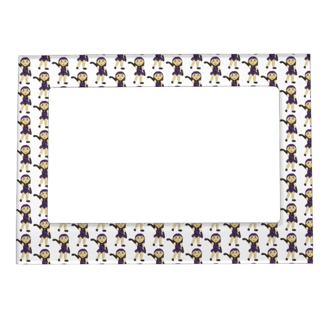 Jazz Dancer Recital Dance Studio Teacher Magnetic Frame (Front)