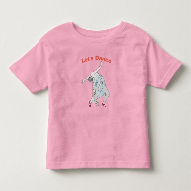 jazz Dancer Toddler T-shirt (Front)