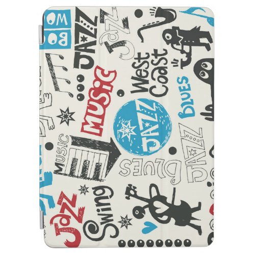 Jazz Doodle Eclectic Music Mix iPad Air Cover