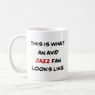 jazz fan, avid coffee mug