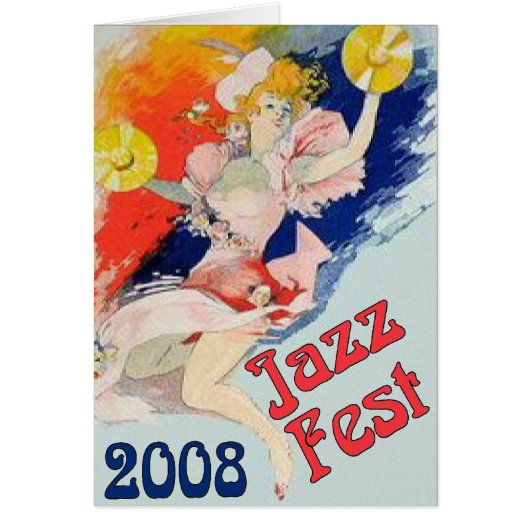 Jazz Fest 2008 Cards (Front)