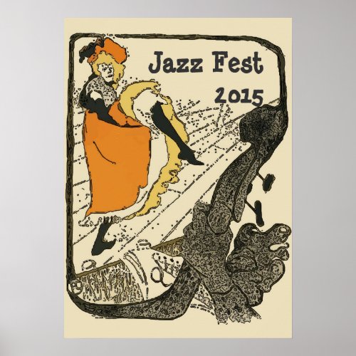 Jazz Fest 2015 Poster