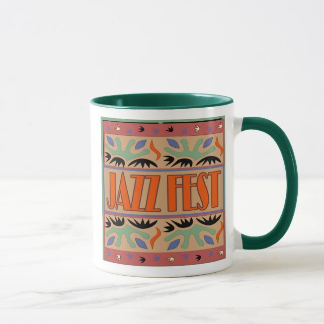 Jazz Fest Abstract, Mug (Right)