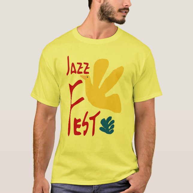 Jazz Fest Bird T-Shirt (Front)