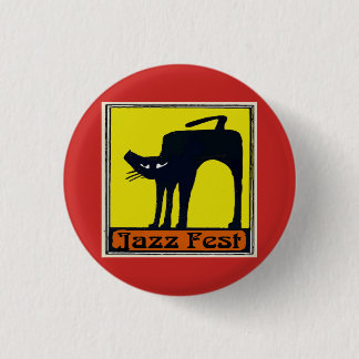 Jazz fest Black Cat add text, Button