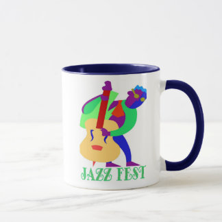 Jazz Fest Blues Man Mug