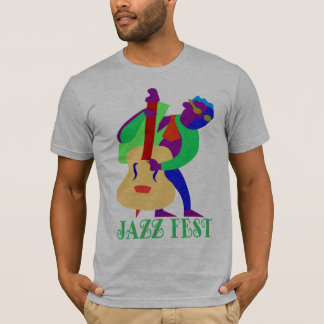 Jazz Fest Blues Man T-Shirt