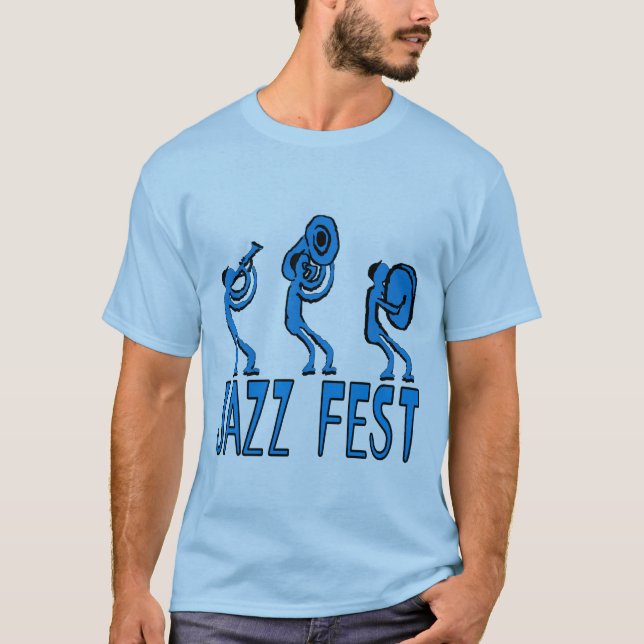 Jazz Fest Brass Band T-Shirt (Front)