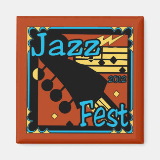 Jazz Fest Guitar 2012 Magnet