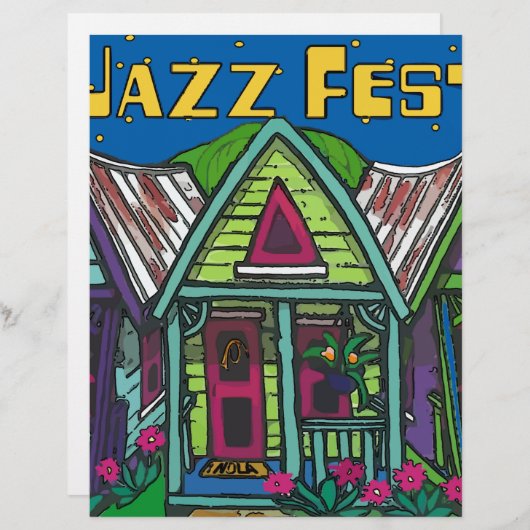 Jazz fest Houses (Front/Back)