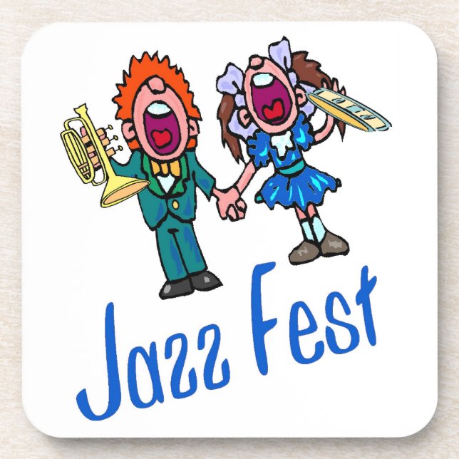 Jazz Fest Kids Drink Coaster (Front)