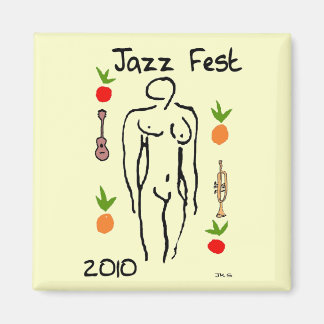 Jazz Fest Matisse Style Magnet