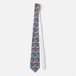 Jazz Fest Sax Poster, Neck Tie