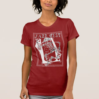 Jazz Fest Skeleton 2011 T-Shirt