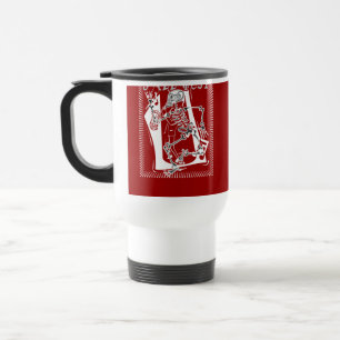 Jazz Fest Skeleton 2011, Travel Mug