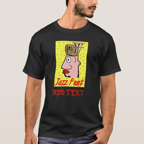 Jazz Fest Tuba Head T_Shirt