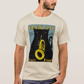 Jazz Festival, Black Cats, Brass Band T-Shirt