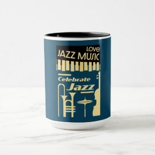 Jazz Festivals And Concerts Mug