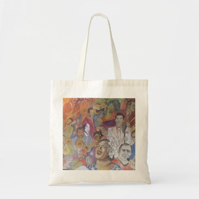 Jazz group Tote Bag (Front)