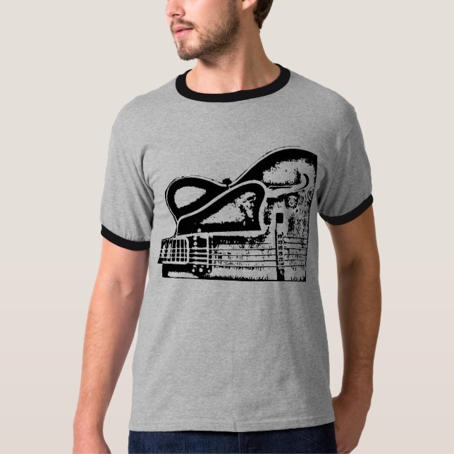 Jazz Guitar: Hollow Body Archtop w/F Holes T-Shirt (Front)