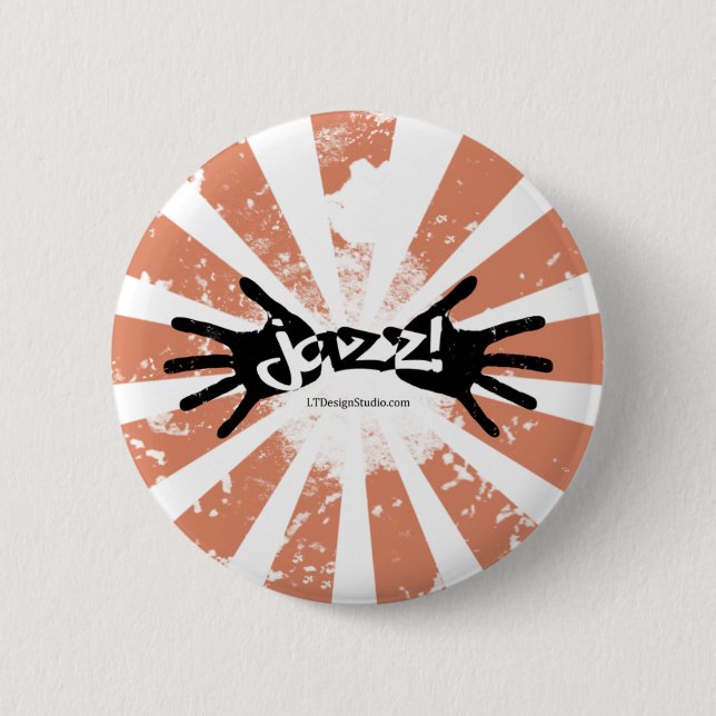Jazz Hands - Button (Front)
