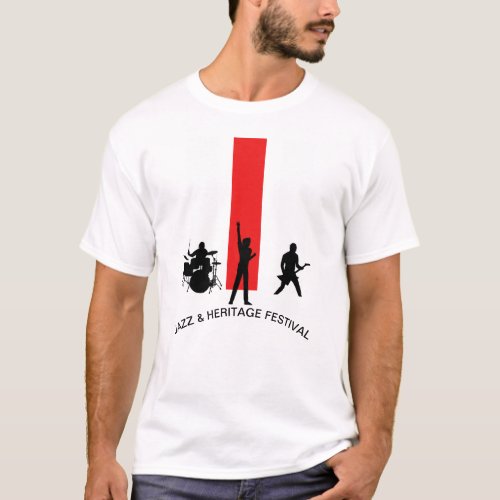 JAZZ  HERITAGE FESTIVAL T_SHIRT 2023