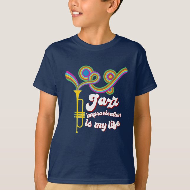 Jazz improvisation T-Shirt (Front)