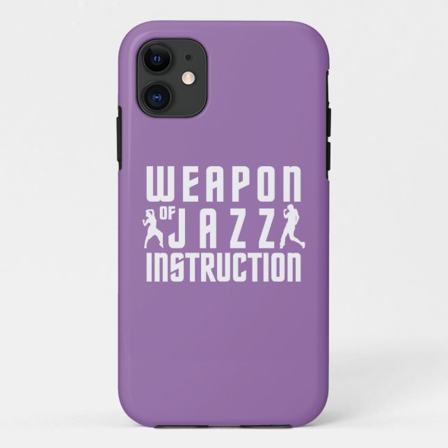 Jazz Instruction custom color iPhone case (Back)