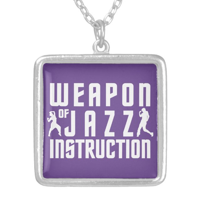 Jazz Instruction custom color necklace (Front)