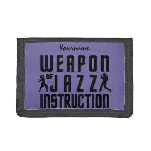 Jazz Instruction custom wallets
