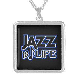 JAZZ IS LIFE custom necklace