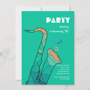 Jazz It Up Invitation