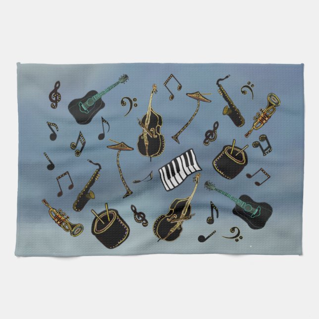 Jazz it Up Towel (Horizontal)