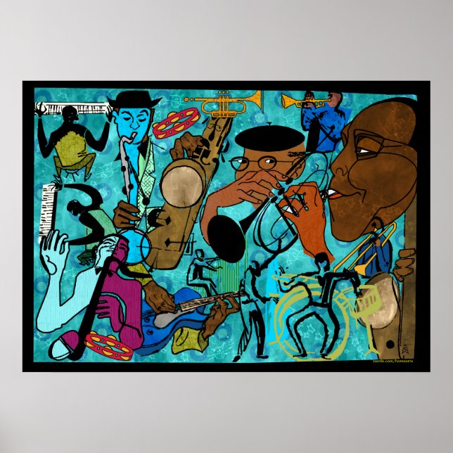 Jazz Jammers Poster (Front)