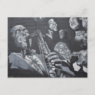 Jazz Legends (Detroit, MI) Postcard