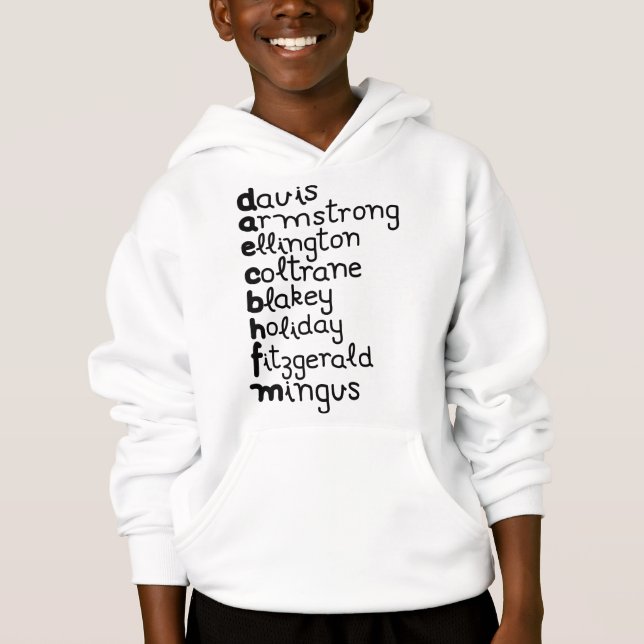 Jazz Legends Hoodie (Front)
