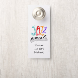 Jazz Lettering Door Hanger