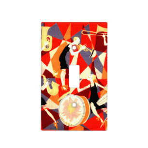 Jazz Light Switch Cover