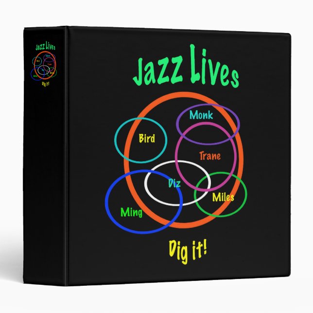Jazz Lives Binder (Front/Spine)